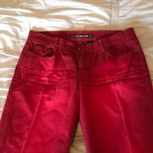 Red DKNY Jeans in Women's Size 12